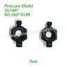1607-018R Rear Wheel Block Assembly Parts For Pinecone Forest SG1607 / SG1607Pro 1/16 Drift RC Car