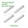 1607-022 Optical shaft 1.8x6.8mm Parts For Pinecone Forest SG1607 / SG1607Pro 1/16 Drift RC Car