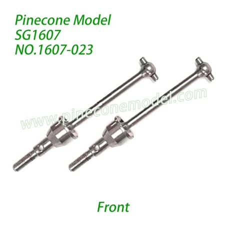 1607-023 Metal Front CVD Drive Shaft Parts For Pinecone Forest SG1607 / SG1607Pro 1/16 Drift RC Car