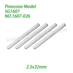 1607-026 Optical shaft 2.5x32mm Parts For Pinecone Forest SG1607 / SG1607Pro 1/16 Drift RC Car
