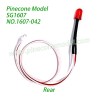 1607-042 Rear Lamp Assembly Parts For SG1607 / SG1607Pro 1/16 Drift SG-RC Car