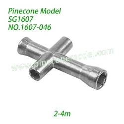 1607-046 2-4m Hex Nut Socket Parts For SG1607 / SG1607Pro 1/16 Drift SG-RC Car
