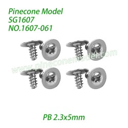 Pinecone Model SG1607 / SG1607Pro RC Car Parts 1607-061 Meson 7 Screw (PB 2.3x5mm)