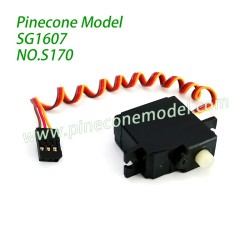 S170 Original 3-wire Plastic Servo Parts For Pinecone Model SG1607 / SG1607Pro 1/16 RC Car