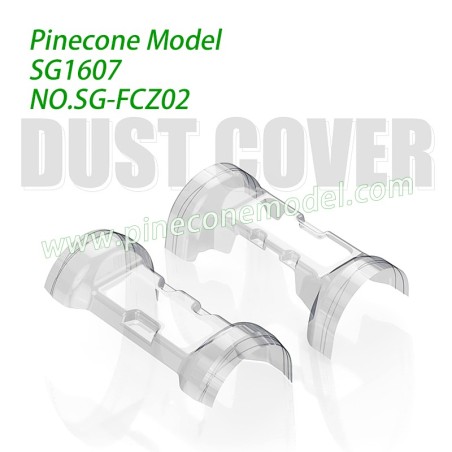 SG-FCZ02 Blister Dust Cover Parts For Pinecone Model SG1607 / SG1607Pro 1/16 RC Car