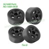 1608-005B Wheels (Tire B) Parts For Pinecone Model SG1608 / SG1608Pro 1/16 Drift RC Car