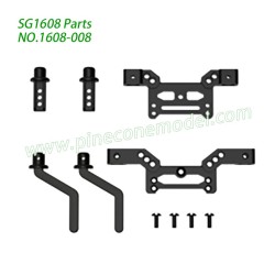 1608-008 Front and Rear Shock Mount Assembly Parts For Pinecone Model SG1608 / SG1608Pro 1/16 Drift RC Car