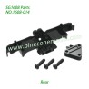 1608-014 Rear Bumper Assembly Parts For Pinecone Model SG1608 / SG1608Pro 1/16 Drift RC Car