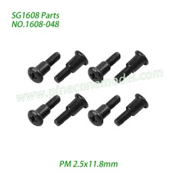 1608-048 Step Screw (PM 2.5x11.8mm) Parts For SG1608 / SG1608Pro SG-RC Car