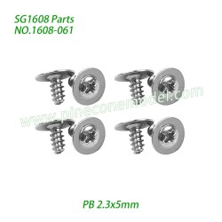 1608-061 Meson 7 Screw (PB 2.3x5mm) Parts For SG1608 / SG1608Pro SG-RC Car