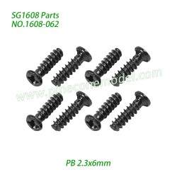 1608-062 Screw (PB 2.3x6mm) Parts For SG1608 / SG1608Pro SG-RC Car