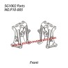 P10-005 (Front) shock towers LR Parts For Pinecone Model SG-1002 / SG-1002SE RC Truck