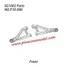 P10-006 Front upper suspension arm L/R Parts For Pinecone Model SG-1002 / SG-1002SE RC Truck