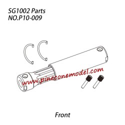 P10-009 Front center drivershaft set Parts For Pinecone Model SG-1002 / SG-1002SE RC Truck
