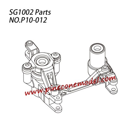 P10-012 Steering mechanism Parts For Pinecone Model SG-1002 / SG-1002SE RC Truck