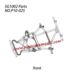 P10-025 Roll cage part (front) Parts For Pinecone Model SG-1002 / SG-1002SE RC Truck
