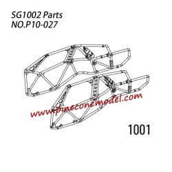 P10-027 1001 Main body of roll cage L/R Parts For SG-1002 / SG-1002SE SG-RC Truck