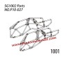 P10-027 1001 Main body of roll cage L/R Parts For SG-1002 / SG-1002SE SG-RC Truck