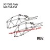 P10-030 1002 Main body of roll cage L/R Parts For SG-1002 / SG-1002SE SG-RC Truck