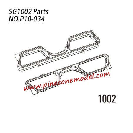 P10-034 1002 Nerf bars Parts For SG-1002 / SG-1002SE SG-RC Truck