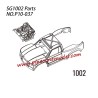 P10-037 1002 Body Parts For SG-1002 / SG-1002SE SG-RC Truck