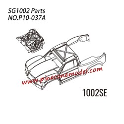P10-037A 1002SE Body Parts For SG-1002 / SG-1002SE SG-RC Truck