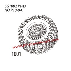 P10-041 1001 Wheel Parts For SG-1002 / SG-1002SE SG-RC Truck