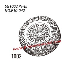 P10-042 1002 Wheel Parts For SG-1002 / SG-1002SE SG-RC Truck