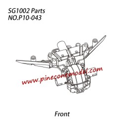 P10-043 Front gearbox assembly Parts For SG-1002 / SG-1002SE SG-RC Truck