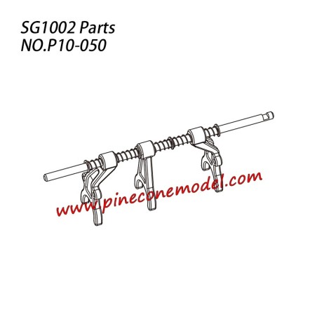 P10-050 Shift fork assembly Parts For SG-1002 / SG-1002SE SG-RC Truck