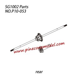 P10-053 Differential assembly (rear) Parts For SG-1002 / SG-1002SE SG-RC Truck