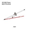 P10-053A Differential assembly (rear) Parts For SG-1002 / SG-1002SE SG-RC Truck