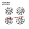 P10-056 Hex Wheel adapter with disc brake Parts For SG-1002 / SG-1002SE SG-RC Truck