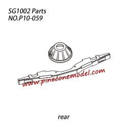P10-059 rear axle protection cover set Parts For SG-1002 / SG-1002SE SG-RC Truck