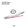 P10-059 rear axle protection cover set Parts For SG-1002 / SG-1002SE SG-RC Truck