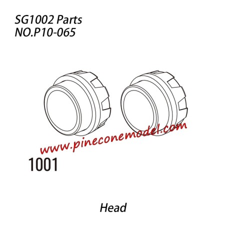 P10-065 1001 Head light assembly Parts For SG-1002 / SG-1002SE SG-RC Truck