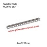 Pinecone Model SG-1002 / SG-1002SE RC Car Parts P10-067 Roof light bar assembly 132mm