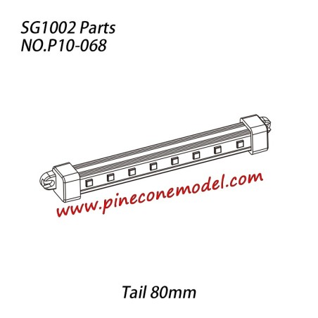 P10-068 Tail light bar assembly 80mm Parts For SG-1002 / SG-1002SE SG-RC Truck