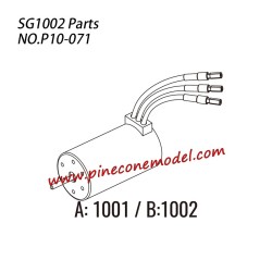 P10-071 Brushless motor Parts For Pinecone Model SG1002 / SG1002SE Desert RC Truck