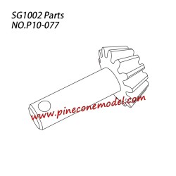 P10-077 Steel bevel gear Parts For Pinecone Model SG1002 / SG1002SE Desert RC Truck