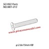 M01-013 Hexagon socket countersunk head tapping screw (φ2.6x15mm KB)Parts For SG1002 / SG1002SE SG-RC Car