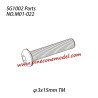 M01-022 Hexagon socket button head machine screw (φ3x15mm TM) Parts For SG1002 / SG1002SE SG-RC Car