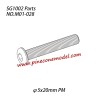 M01-028 Hexagon socket round head machine screw (φ5x20mm PM) Parts For SG1002 / SG1002SE SG-RC Car