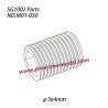 M01-030 Set screw (φ3x4mm) Parts For SG1002 / SG1002SE SG-RC Car
