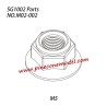 M02-002 Hex flanged nylon insert lock nut (M5) Parts For SG1002 / SG1002SE SG-RC Car