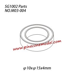 M03-004 Ball bearing (φ10xφ15x4mm) Parts For Pinecone Forest SG1002 / SG1002SE RC Truck
