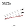 M05-005A Rear axle shaft Parts For Pinecone Forest SG1002 / SG1002SE RC Truck