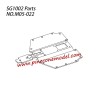 M05-022 Base plate Parts For Pinecone Forest SG1002 / SG1002SE RC Truck