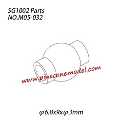 M05-032 Hollow ball (φ6.8x9xφ3mm) Parts For Pinecone Forest SG1002 / SG1002SE RC Truck