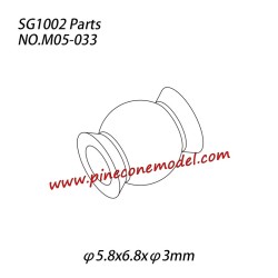 M05-033 Hollow ball (φ5.8x6.8xφ3mm) Parts For Pinecone Forest SG1002 / SG1002SE RC Truck
